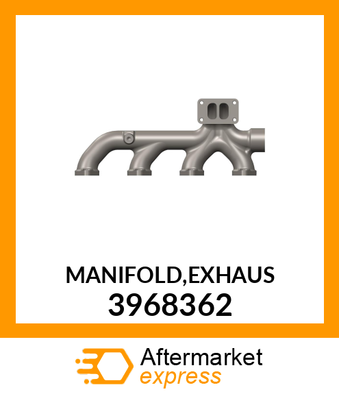 MANIFOLD,EXHAUS 3968362