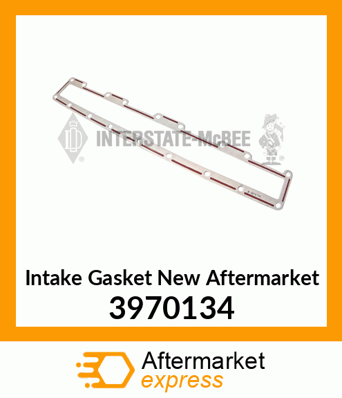 Intake Gasket New Aftermarket 3970134