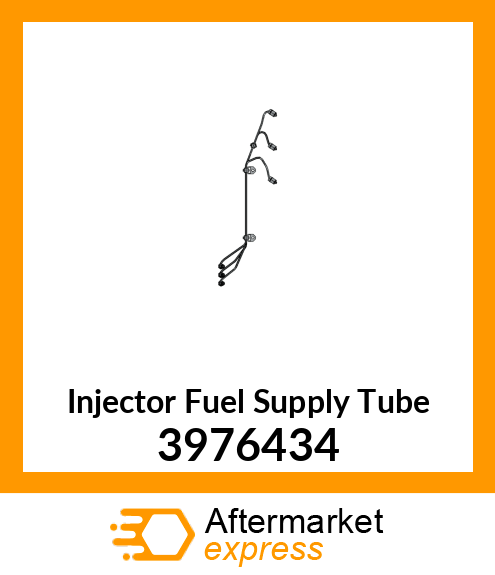 Injector Fuel Supply Tube 3976434