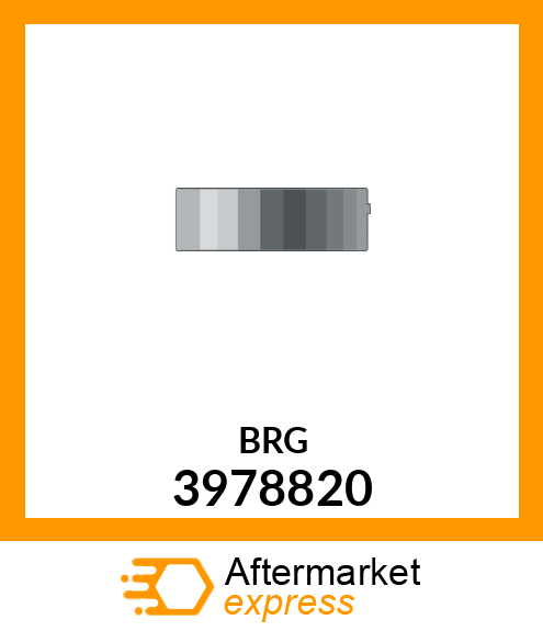 MAIN BEARING (LOWER) STD 3978820