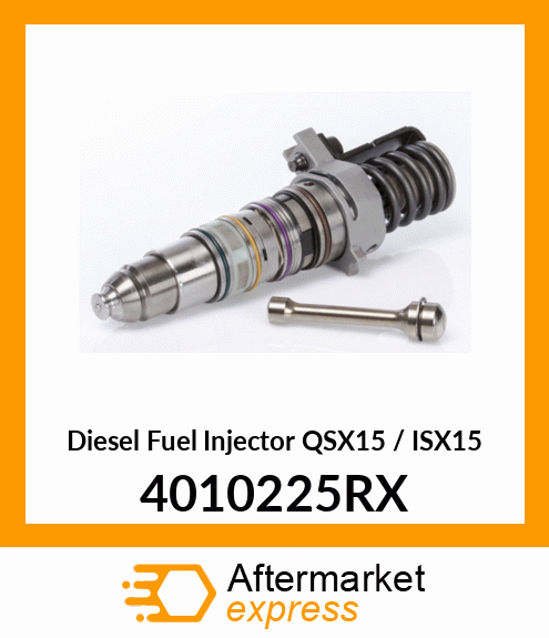 401-0225RX Remanufactured injector for engine ISX / HPI 4010225RX