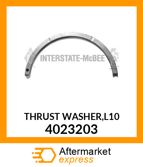 THRUST WASHER,L10 4023203