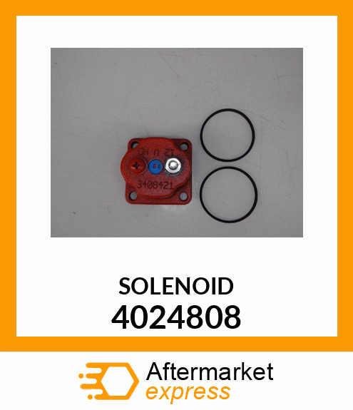 Solenoid New Aftermarket 4024808