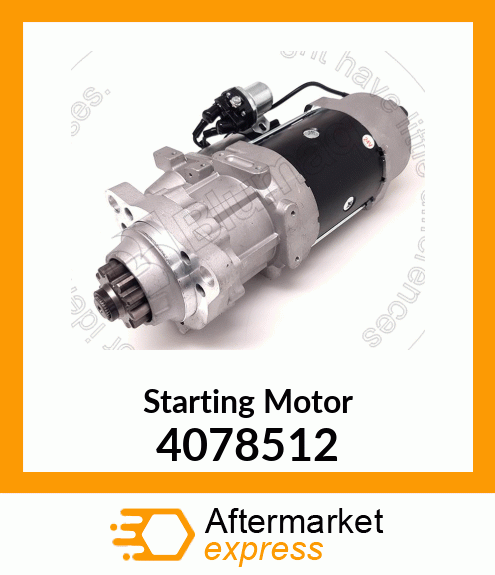 Starting Motor 4078512
