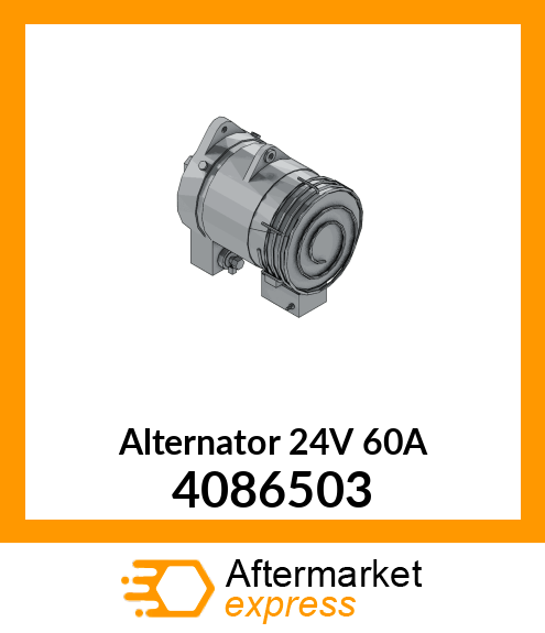 Alternator 24V 60A 4086503