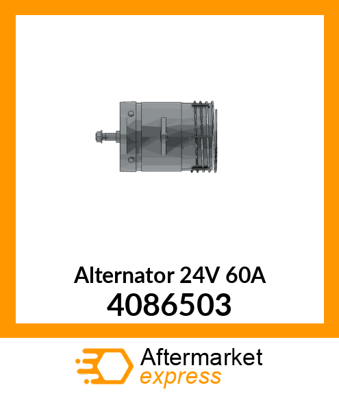 Alternator 24V 60A 4086503