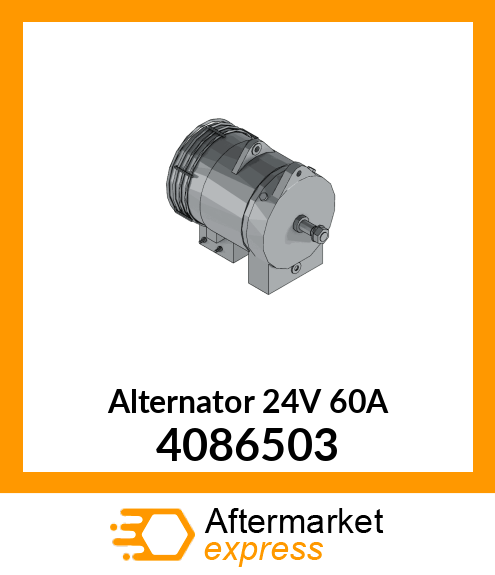 Alternator 24V 60A 4086503