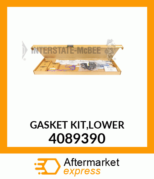 Lower Gasket Kit New Aftermarket 4089390