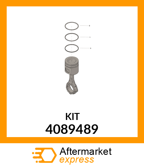 RING SET PISTON 4089489