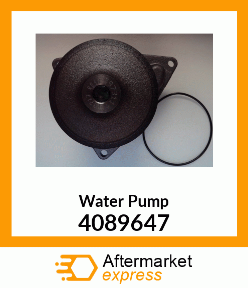 WATER PUMP 4089647