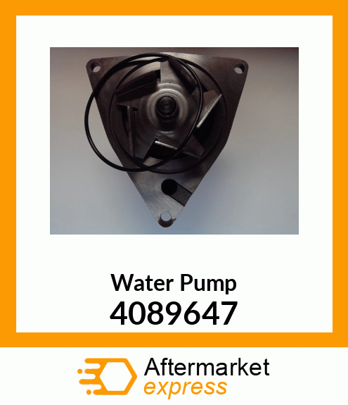 WATER PUMP 4089647