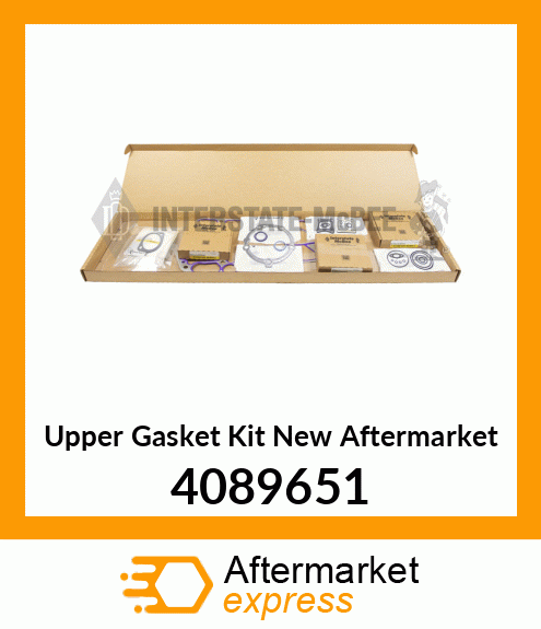Upper Gasket Kit New Aftermarket 4089651