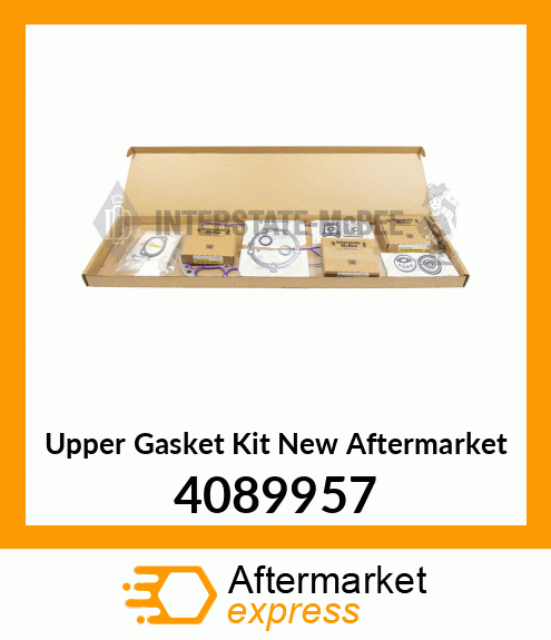 Upper Gasket Kit New Aftermarket 4089957