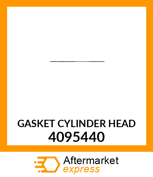 GASKET CYLINDER HEAD 4095440