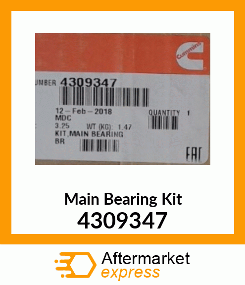 KIT,MAIN_BRG 4309347