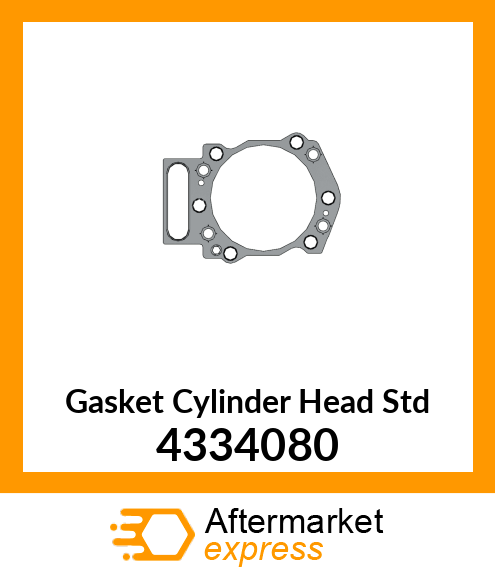 Gasket Cylinder Head Std 4334080