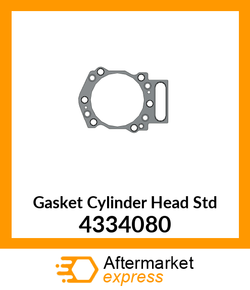 Gasket Cylinder Head Std 4334080