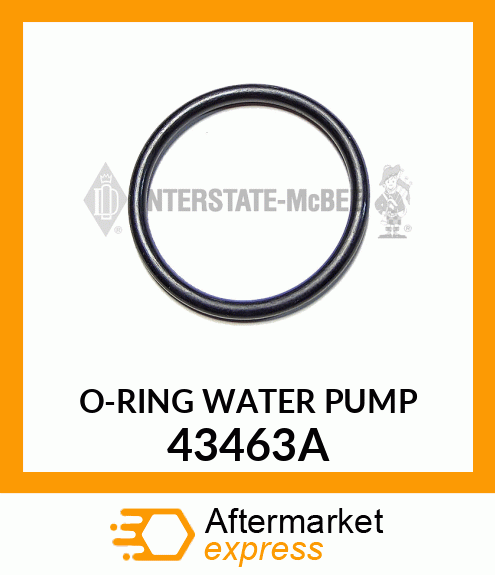 O-RING WATER PUMP 43463-A