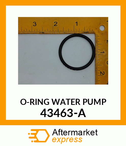 O-RING WATER PUMP 43463-A