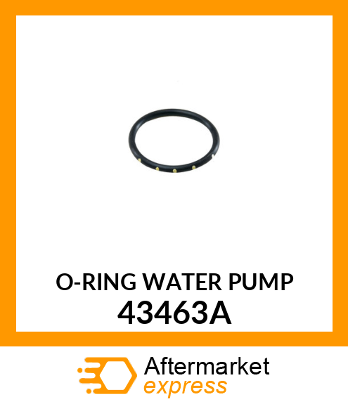 O-RING WATER PUMP 43463-A