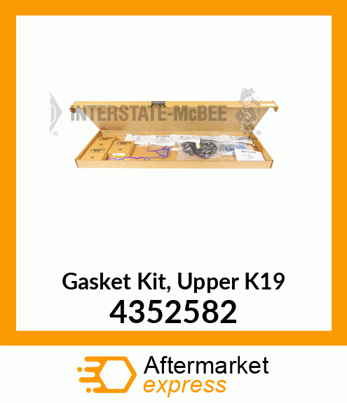Gasket Kit, Upper K19 4352582
