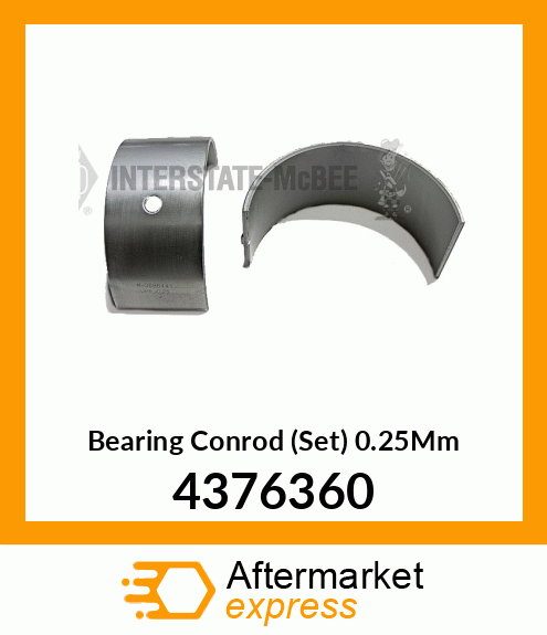 Bearing Conrod (Set) 0.25Mm 4376360