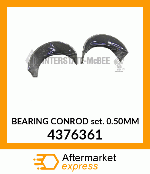 Bearing Conrod (Set) 0.50Mm 4376361