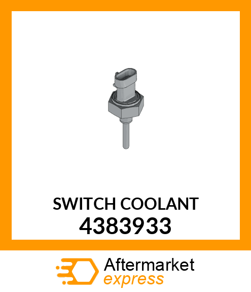 Coolant Level Sensor New Aftermarket 4383933