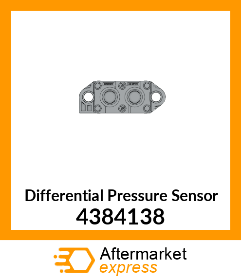 Differential Pressure Sensor New Aftermarket 4384138