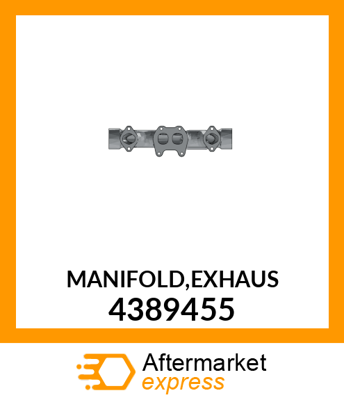 MANIFOLD,EXHAUS 4389455