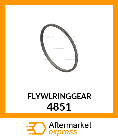 FLYWLRINGGEAR 4851