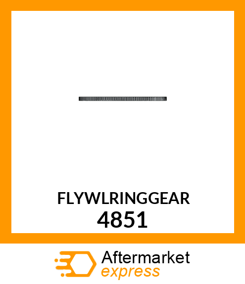 FLYWLRINGGEAR 4851