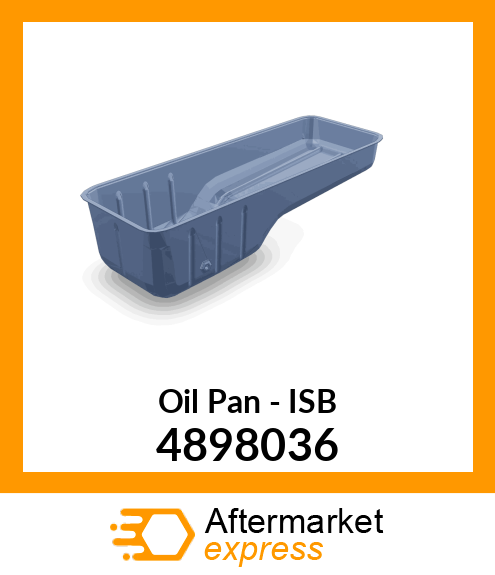 Oil Pan - ISB 4898036