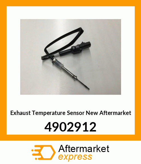 Exhaust Temperature Sensor New Aftermarket 4902912