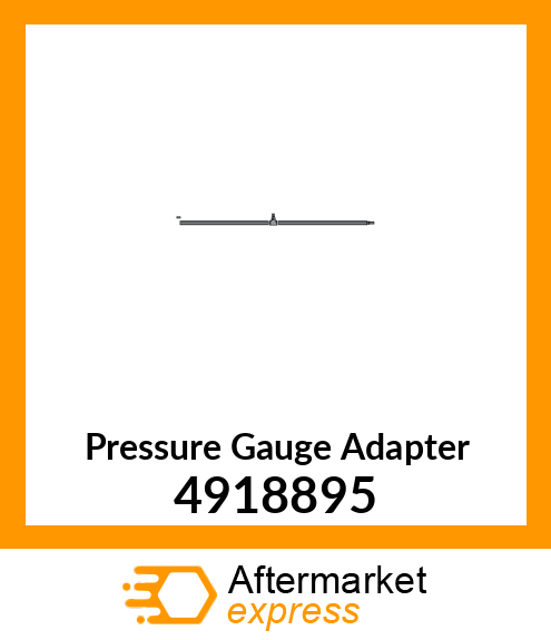 Pressure Gauge Adapter 4918895