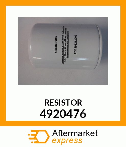 RESISTOR 4920476