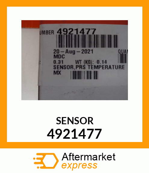 Sensor Pressure Temp 4921477