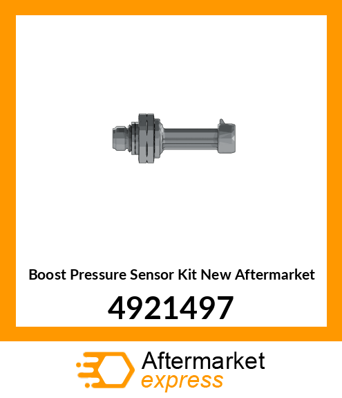 Boost Pressure Sensor Kit New Aftermarket 4921497