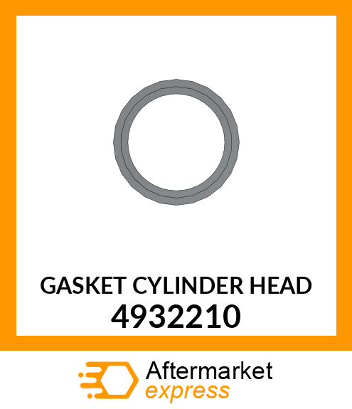 GASKET CYLINDER HEAD 4932210