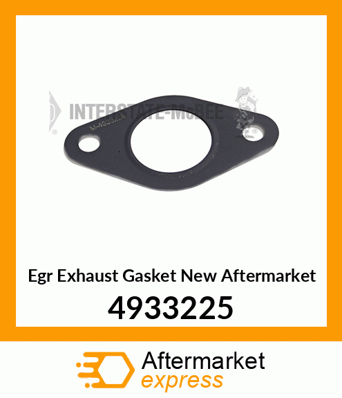 Egr Exhaust Gasket New Aftermarket 4933225
