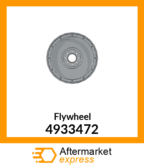 Replaces Flywheel, 8.3 New Aftermarket 4933472