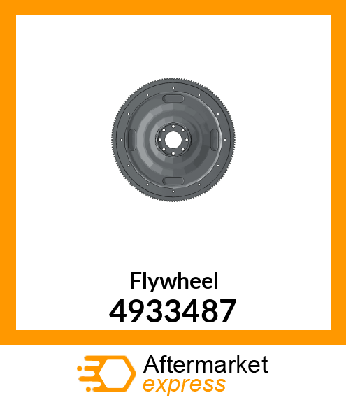 Replaces Flywheel, 8.3, SAE1, 158 Teeth New Aftermarket 4933487