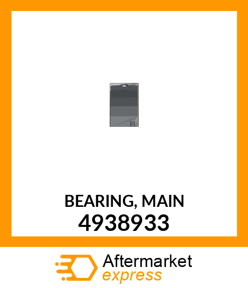 Main Bearing (Upper) 0.25Mm 4938933