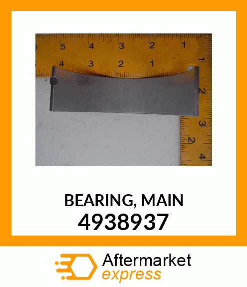 Main Bearing (Lower) 0.25Mm 4938937