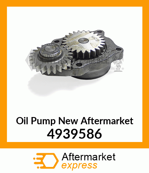 Oil Pump New Aftermarket 4939586