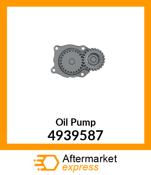 OIL PUMP 6B 4939587