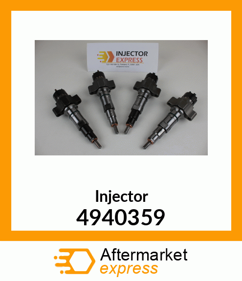 Injector 4940359