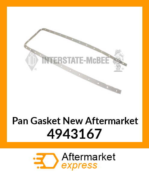 Pan Gasket New Aftermarket 4943167