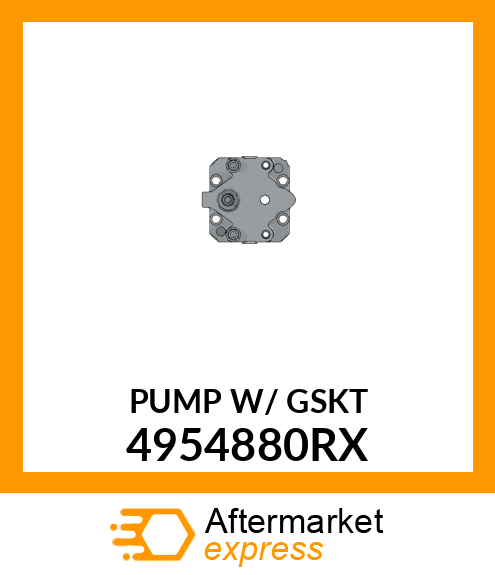 PUMP 4954880RX