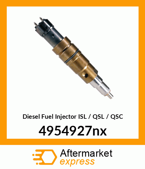 4954927Nx Remanufactured Injector For Engine Isle 8.9 Isl Qsl Qsc 4954927nx